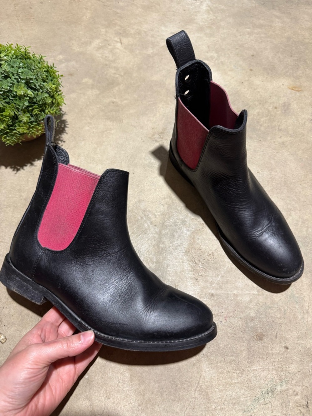 Free People x Faryl Robin Mountain Peak Janice Boot Women Size 7 Black Chelsea